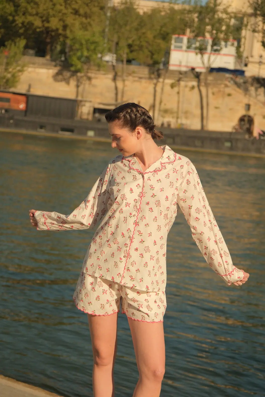 Cotton Co-ord - Rhubarb Garden Set