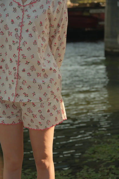 Cotton Co-ord - Rhubarb Garden Set