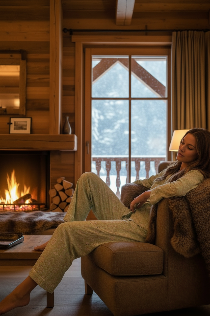 Cotton Pyjamas- The Sage Set