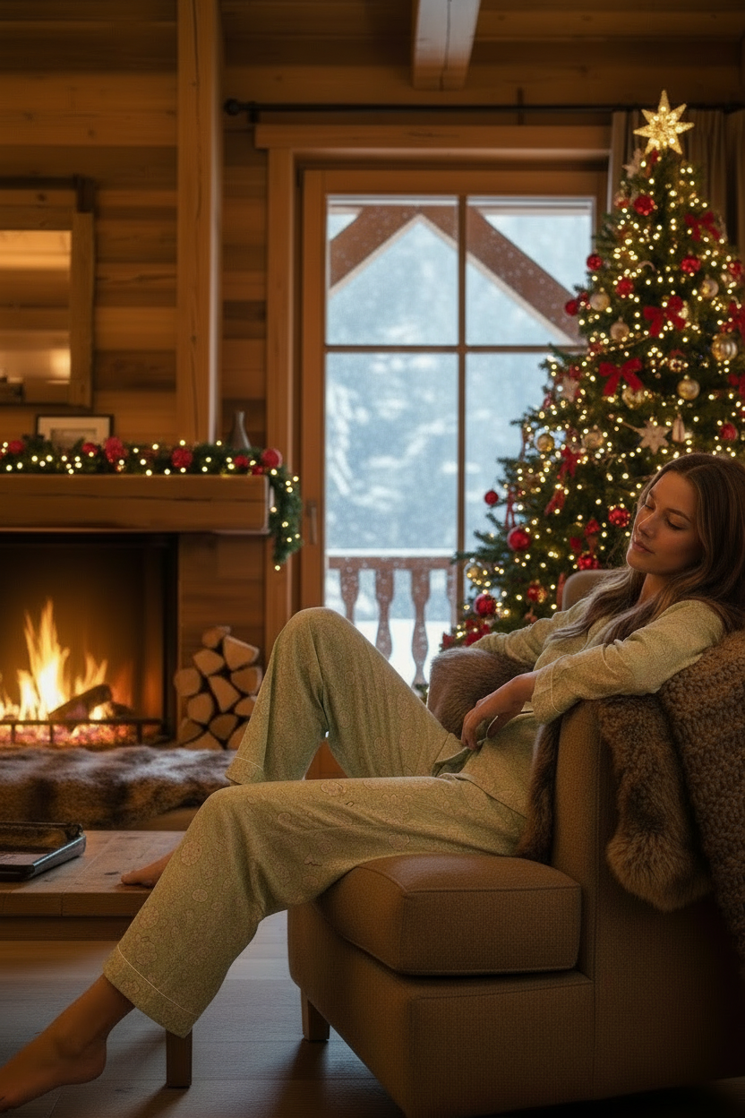 Cotton Pyjamas- The Sage Set