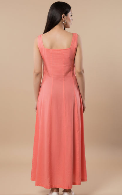 Coral Mist Dress
